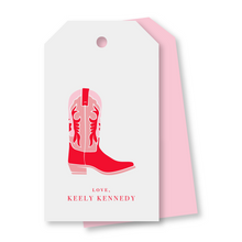 Load image into Gallery viewer, Cowboy Boot Gift Tag