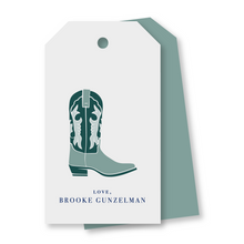 Load image into Gallery viewer, Cowboy Boot Gift Tag