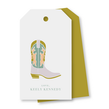 Load image into Gallery viewer, Cowboy Boot Gift Tag