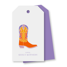 Load image into Gallery viewer, Cowboy Boot Gift Tag