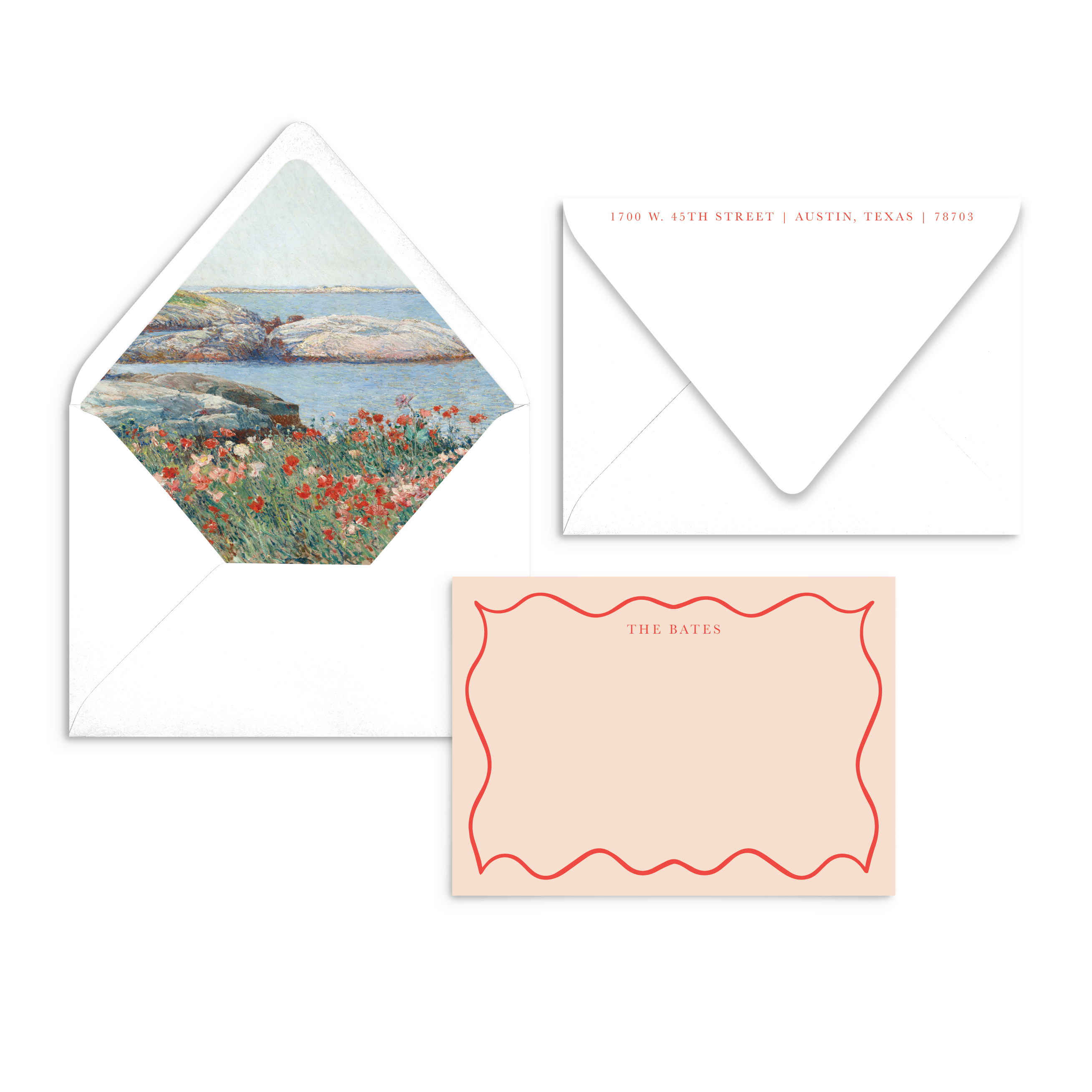 Squiggle Stationery Bryker Design Co.