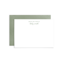 Load image into Gallery viewer, From the Crib of Stationery